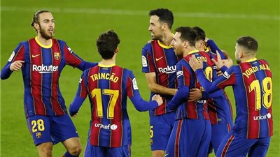 اجتياز لاعبي برشلونة فحص اكتشاف المنشطات