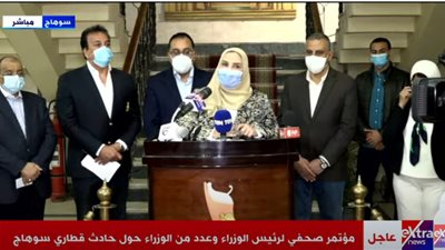 الحكومة تضاعف تعويضات ضحايا حادث قطاري سوهاج