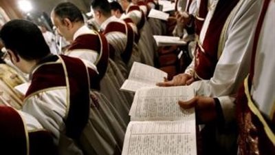 المرتل حنا عبيد يشرح للفجر : سر الالحان الطويله فى طقوس الكنيسة 