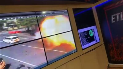 شاهد.. لحظة وقوع الانفجار خارج كنيسة في إندونيسيا