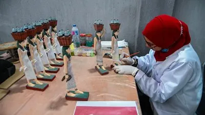 إنتاج 6400 قطعة أثرية مقلدة خلال التشغيل التجريبي لمصنع المستنسخات