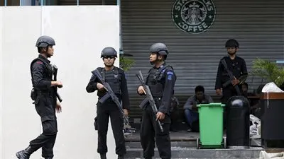 توقيف رجل وامرأة على خلفية التفجير الانتحاري بإندونيسيا