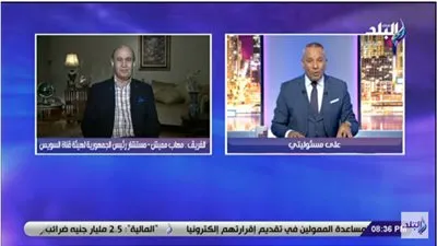 مهاب مميش للعاملين بقناة السويس: رأسنا مرفوعة اليوم نتيجة جهدكم وعرقكم 