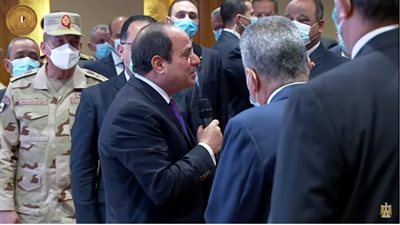 السيسي: حادث السفينة الجانحة أكد أن قناة السويس باقية ومنافسة وبقوة (فيديو)