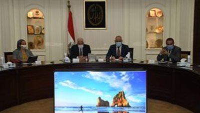 وزير الإسكان ومحافظ جنوب سيناء يتابعان مشروع تطوير موقع 