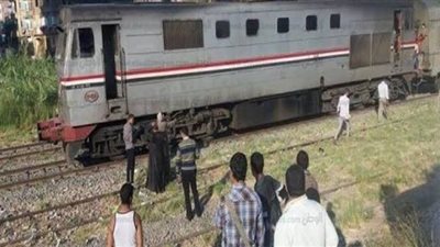 انفصال 6 عربات قطار خلال سيره في أسيوط.. و