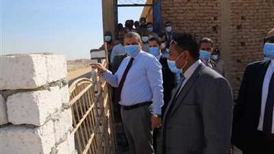 سعفان يتفقد مركز تدريب الرضوانية بالأقصر..  ويدشن 100 شجرة ضمن مبادرة 