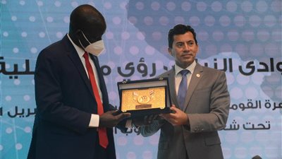 صور  فعاليات مؤتمر القاهرة القومي الأول لشباب جنوب السودان بحضور وزير الشباب والرياضة