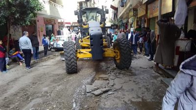 رفع كفاءة 42 شارعا بحي بولاق الدكرور 