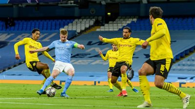 شاهد هدف دي بروين في شباك بوروسيا دورتموند (فيديو)