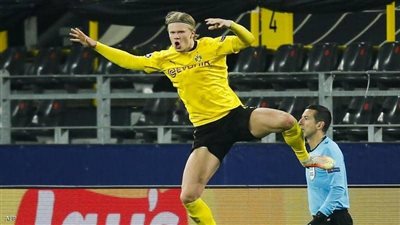 مفاجأة.. إيقاف حكم واقعة هالاند في دوري الأبطال