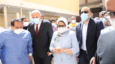 وزيرة الصحة: انتهاء تطوير مستشفى حميات نجع حمادي بتكلفة 20 مليون جنيه (صور)
