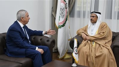 تفاصيل لقاء رئيس البرلمان العربي برئيس برلمان البحر المتوسط