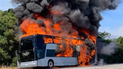 قتلى بحريق حافلة سياحية في تايلاند