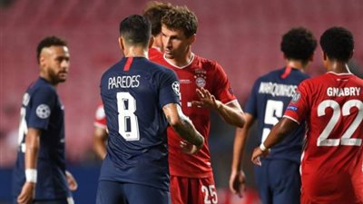 عاجل- التشكيل الرسمى لمواجهة سان جيرمان وبايرن ميونخ في دورى الأبطال 