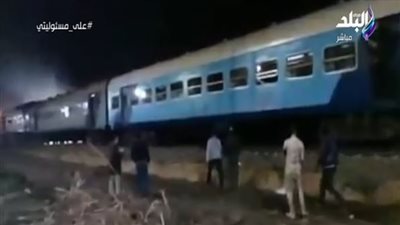 أحمد موسى: خروج عربتين لقطار في الشرقية..
