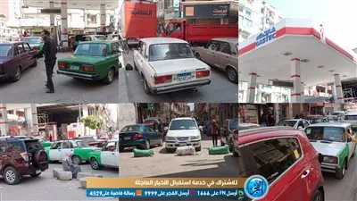 تكدس مروري بسبب تعدي صاحب 