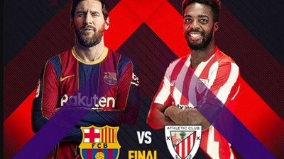 عاجل.. قناة مفتوحة على نايل سات تنقل مباراة برشلونة وأتلتيك بلباو في نهائي كأس إسبانيا