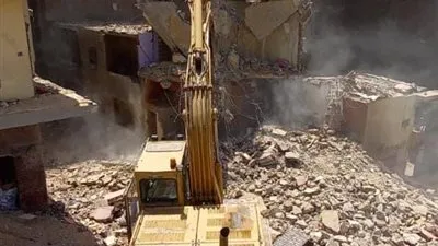 استمرار إزالة عقارات بير أم سلطان لتوسعة الدائري