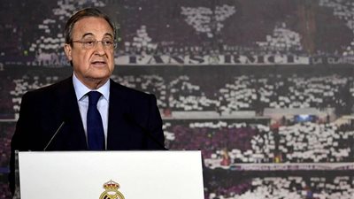 رابطة الدوري الإسباني يفتح النار على فلورنتينو بيريز