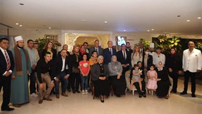 بحضور زوجة الشهيد المنسي.. إقامة إفطار للوحدة الوطنية في الإسكندرية (صور)