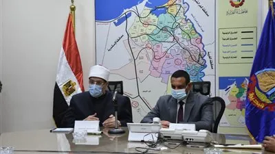 وزير الأوقاف يلتقي بعدد من أئمة البحيرة (صور)