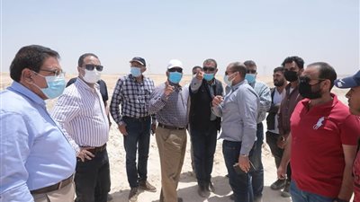 وزير النقل يتابع أعمال تنفيذ القطار الكهربائي السريع العين السخنة - مرسى مطروح