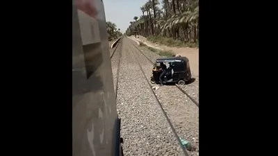 يقظة قائد قطار تمنع وقوع حادث تصادم بالبدرشين 