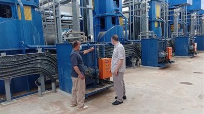 الري: استمرار أعمال مصلحة الميكانيكا والكهرباء بصيانة محطات فرع 3 بتوشكى