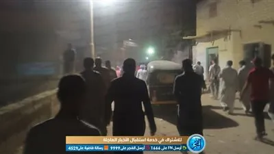 تشييع جثمان زوجه سفاح الفيوم وطفليها بمقابر الأسرة (فيديو وصور)