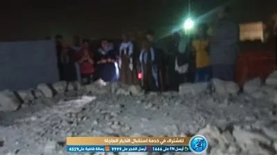 ذبحهم والدهم.. تشييع جثمامين 4 من ضحايا جريمة الفيوم (صور) 