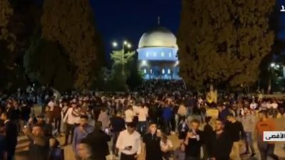 شاهد.. تكبيرات عيد الفطر 2021 من المسجد الأقصى