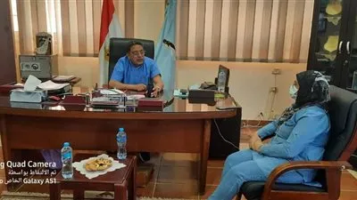 هبوط أرضي بالشارع الإنشائي برأس غارب في البحر الأحمر (صور)