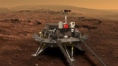 هبوط مركبة فضاء صينية على كوكب المريخ