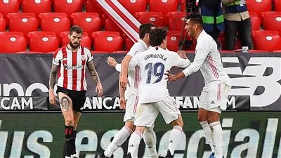 شاهد أهداف مباراة ريال مدريد وأتلتيك بيلباو في الدوري الإسباني 