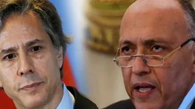 عاجل.. وزير الخارجية الأمريكي يوجه الشكر لمصر لجهودها لوقف العنف بفلسطين