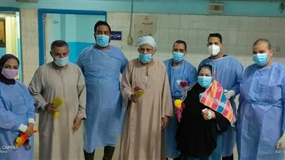 تعافى 37 مريض كورونا بمستشفى سوهاج العام