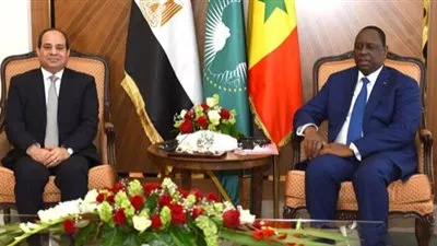 أبرزها مع رئيس السنغال.. لقاءات 