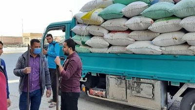 توريد 171 ألفا و833 طنا قمح لشون وصوامع ببني سويف