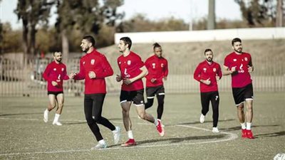 الأهلي يراجع خطة مواجهة صن داونز في المران الختامي على ملعب لوكاس موريبي