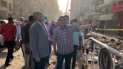نائب محافظ القاهرة يتابع أعمال توسعة محور مسطرد - عدلي منصور  