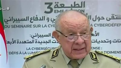 رئيس الأركان الجزائري: مواقع التواصل الاجتماعي أصبحت ملاذا آمنا للشبكات الإجرامية