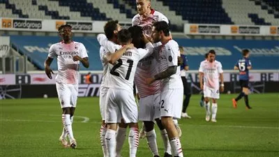 شاهد أهداف مباراة ميلان وأتالانتا في الدوري الإيطالي 