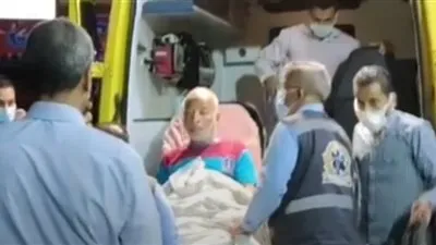 أول ظهور للفنان شريف دسوقي بعد بتر قدمه (فيديو)