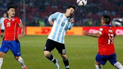 موعد مباراة الأرجنتين وتشيلي في بطولة كوبا أمريكا