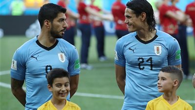 وصول كافاني وسواريز إلى أوروجواي