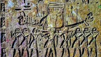 إحياء موكب الأوبت الفرعوني بطريق الكباش في الأقصر