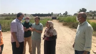 رئيس الإدارة المركزية للأملاك يتفقد بعض المواقع الممكن استغلالها واستثمارها بالمنوفية و البحيرة