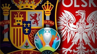 القنوات المفتوحة الناقلة لمباراة إسبانيا ضد بولندا في يورو 2020 