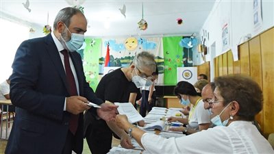 إغلاق مراكز الاقتراع في الانتخابات البرلمانية في أرمينيا